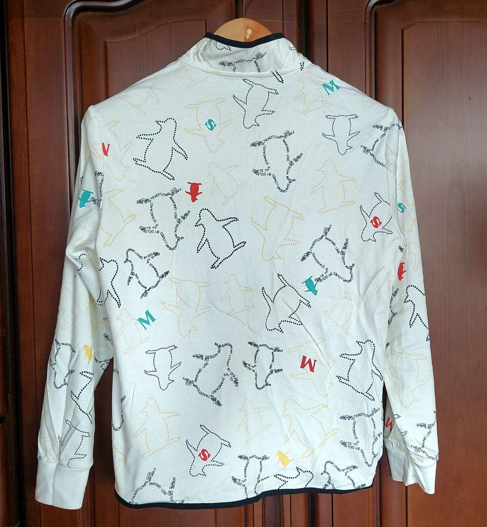 Mountainspring ペンギン柄 ハーフジップジャケット　美品　長袖