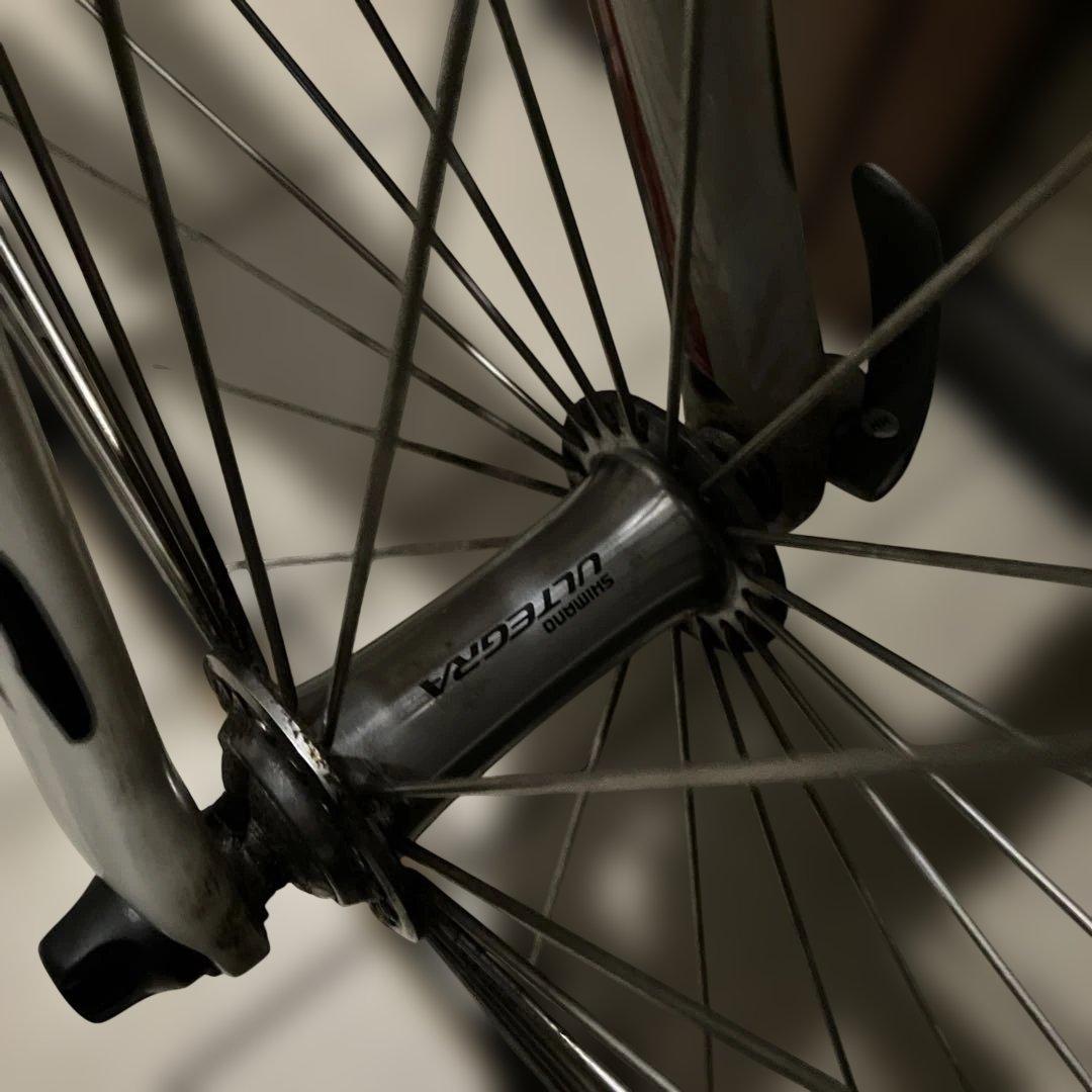 ロードバイクcorratec現状品、used品、長期自宅保管品タイヤ交換必要です