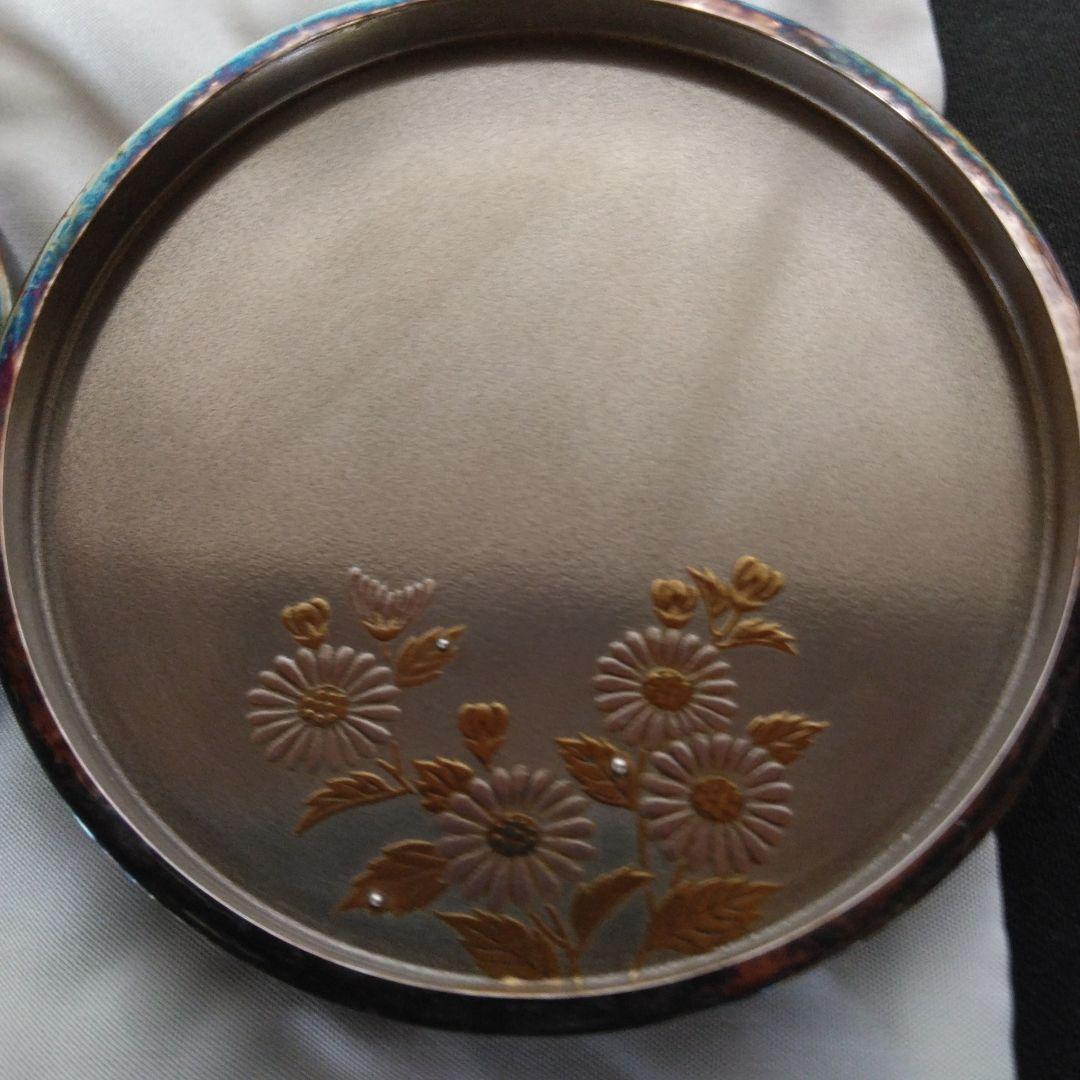 香合　蒔絵　春斎