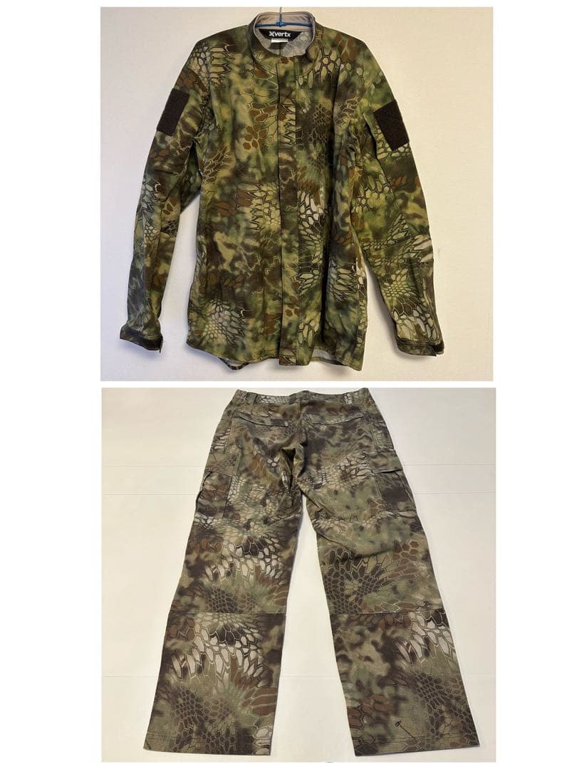 vertx マンドレイク迷彩　上下セット