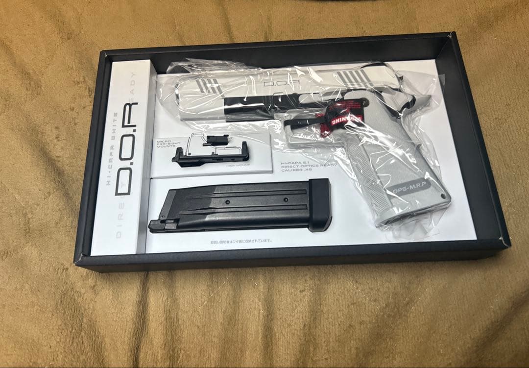 東京マルイ ハイキャパホワイト D.O.R