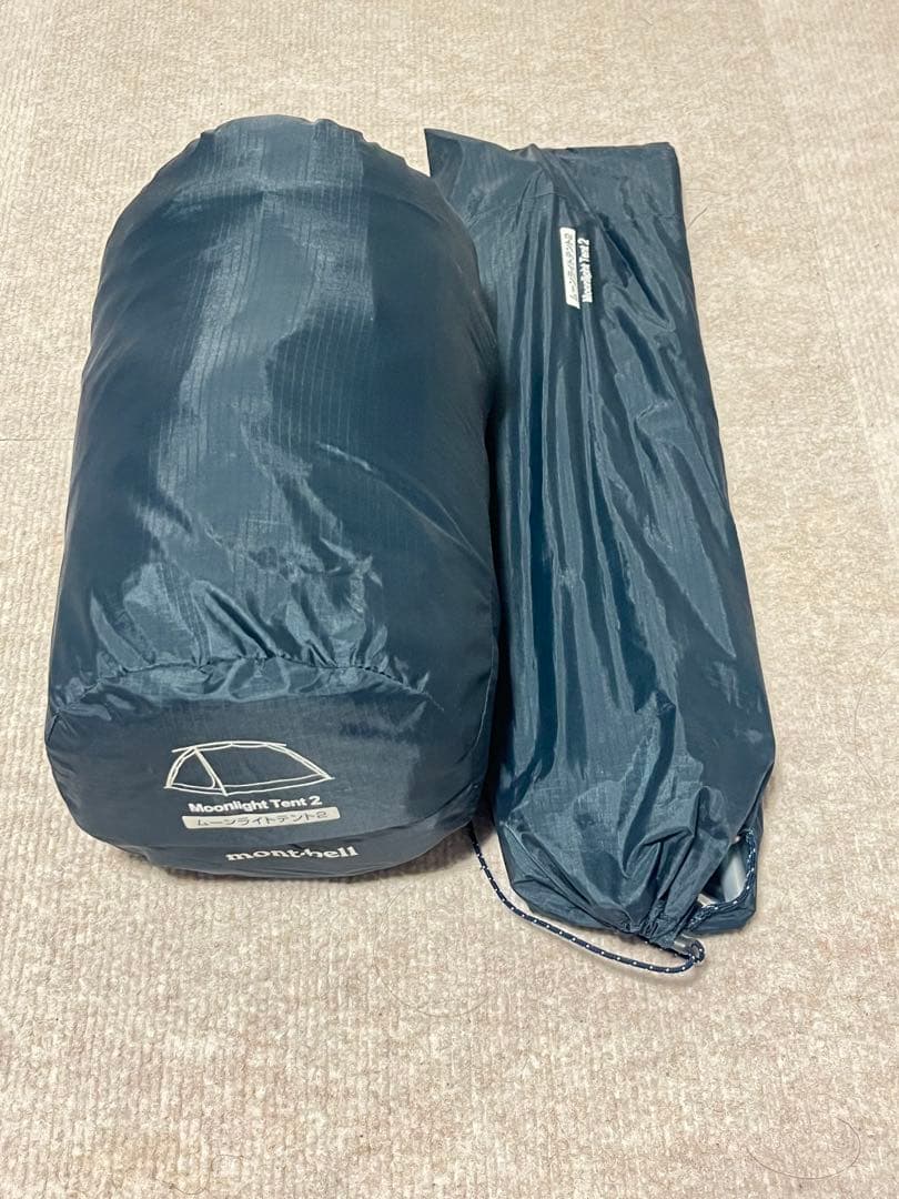【最終日】新型mont-bell ムーンライト2型、ミニタープ、インナーマット