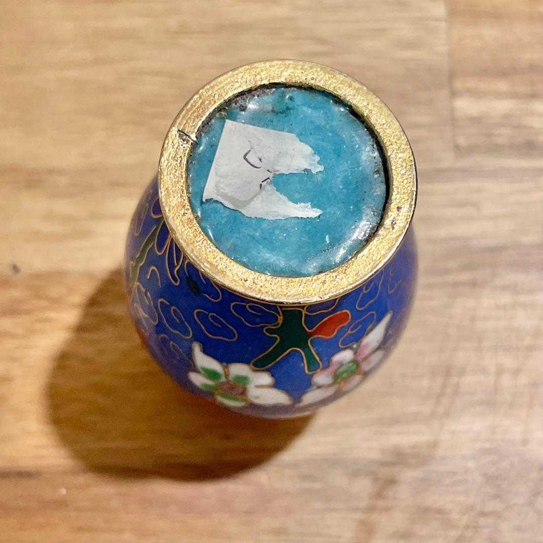 【レア】七宝焼　花瓶　中国古美術