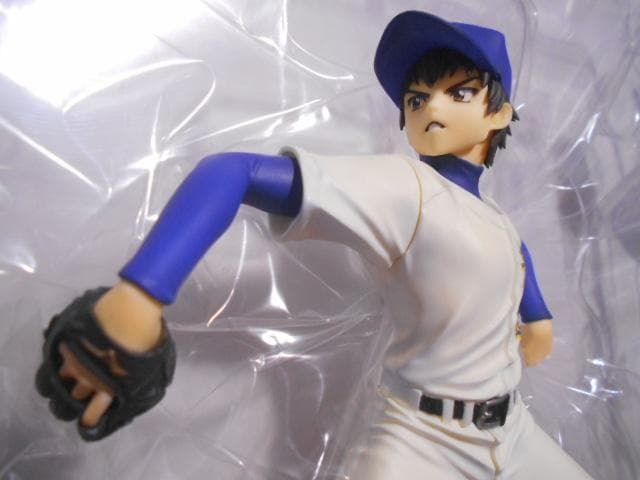 ダイヤのA 沢村栄純 スケールフィギュア 【ボール欠品】