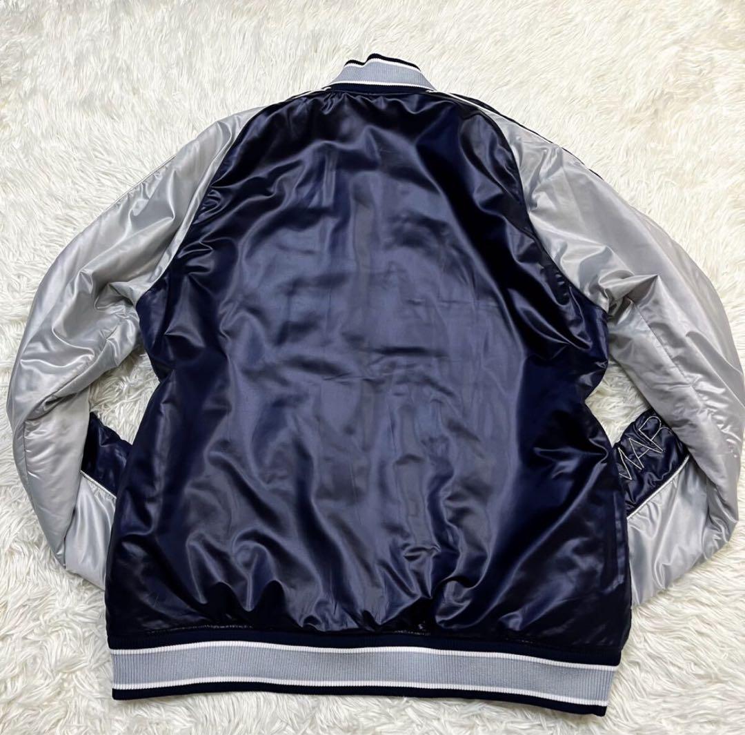 超希少モデル 極美品 XL マークアンドロナリバーシブル ジャケット 紺