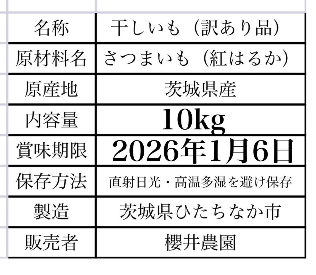 紅はるか切り落とし10kg
