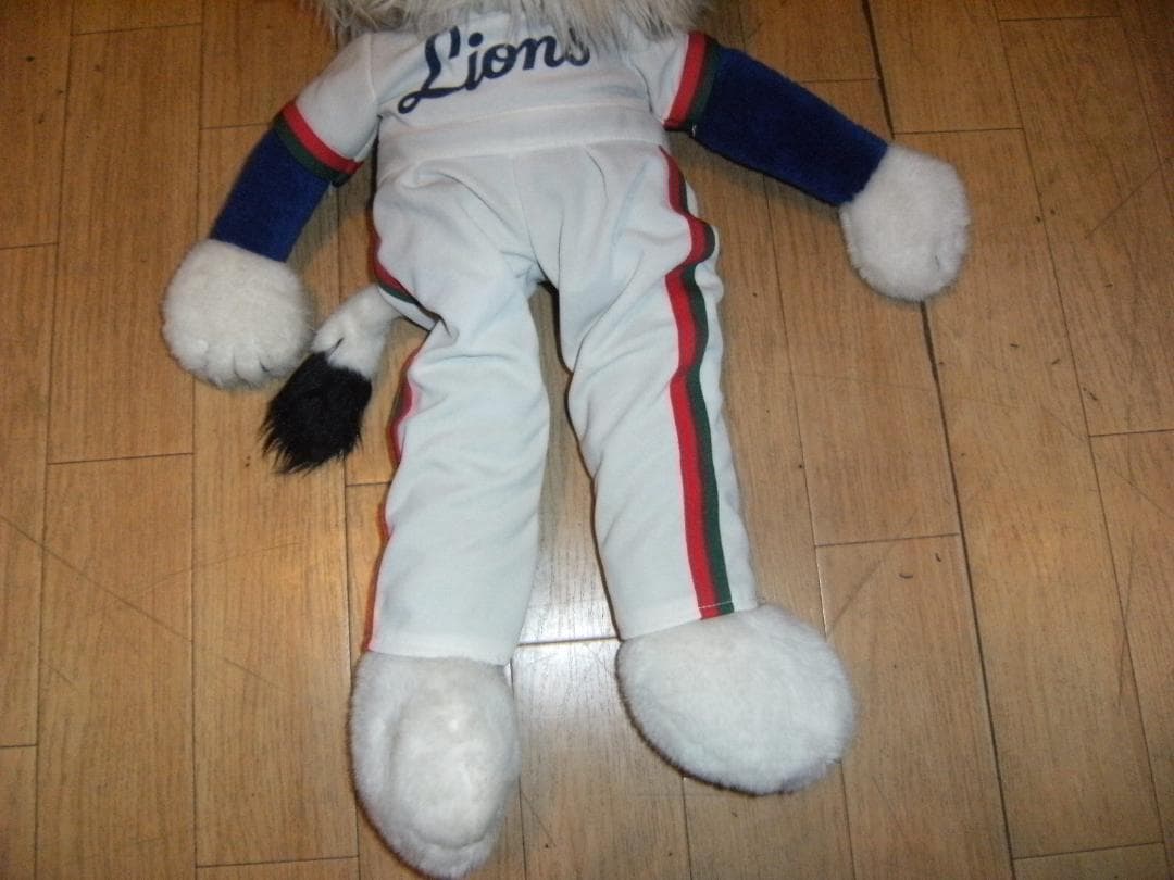 廃番★昭和レトロ★日本製★三英★西武ライオンズ キャラクター レオ ぬいぐるみ