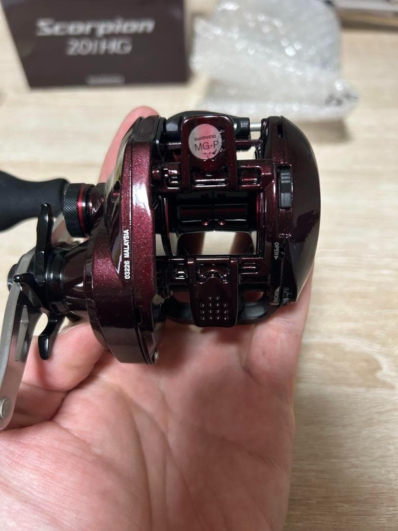 シマノ 14 スコーピオン 201HG 左巻