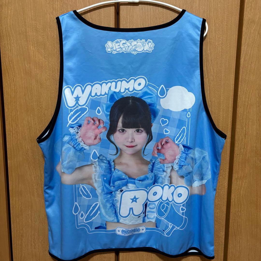 羽雲ろこ MEGAFON 推しビブス Tシャツ ハーフアニバーサリー グッズ