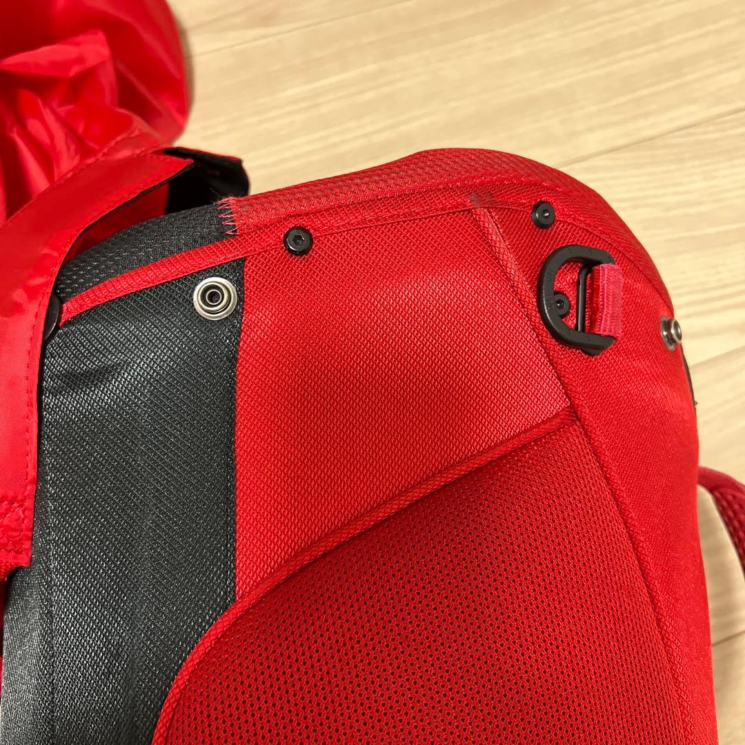 超軽量 NIKE キャディバッグ ゴルフバッグ スタンド 赤