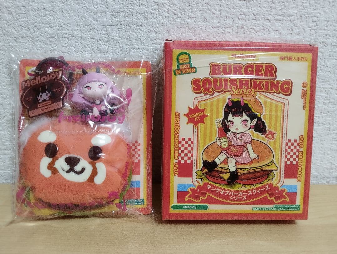 【新品開封済み】Mellojoy ハンバーガー　シークレット　レッサーパンダ♪