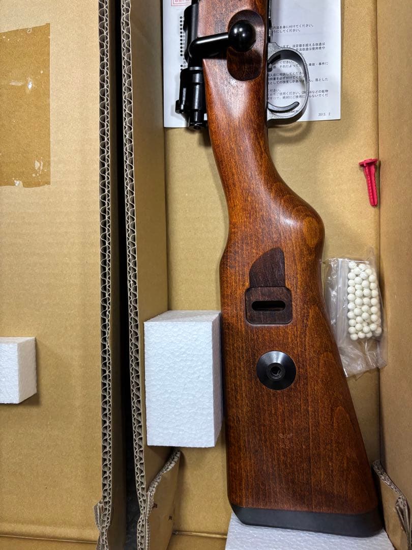 【最終値下】kar 98k AIR エアコッキングボルトアクション　タナカ