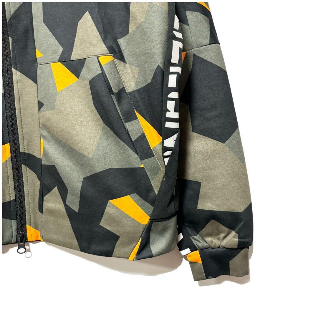 ラッセルノ ゴルフ リフレクター ロゴ ジップアップ ジャケット カモ 2XL