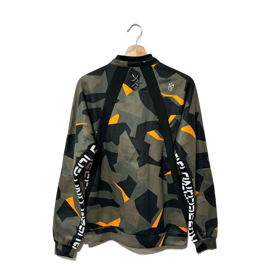 ラッセルノ ゴルフ リフレクター ロゴ ジップアップ ジャケット カモ 2XL