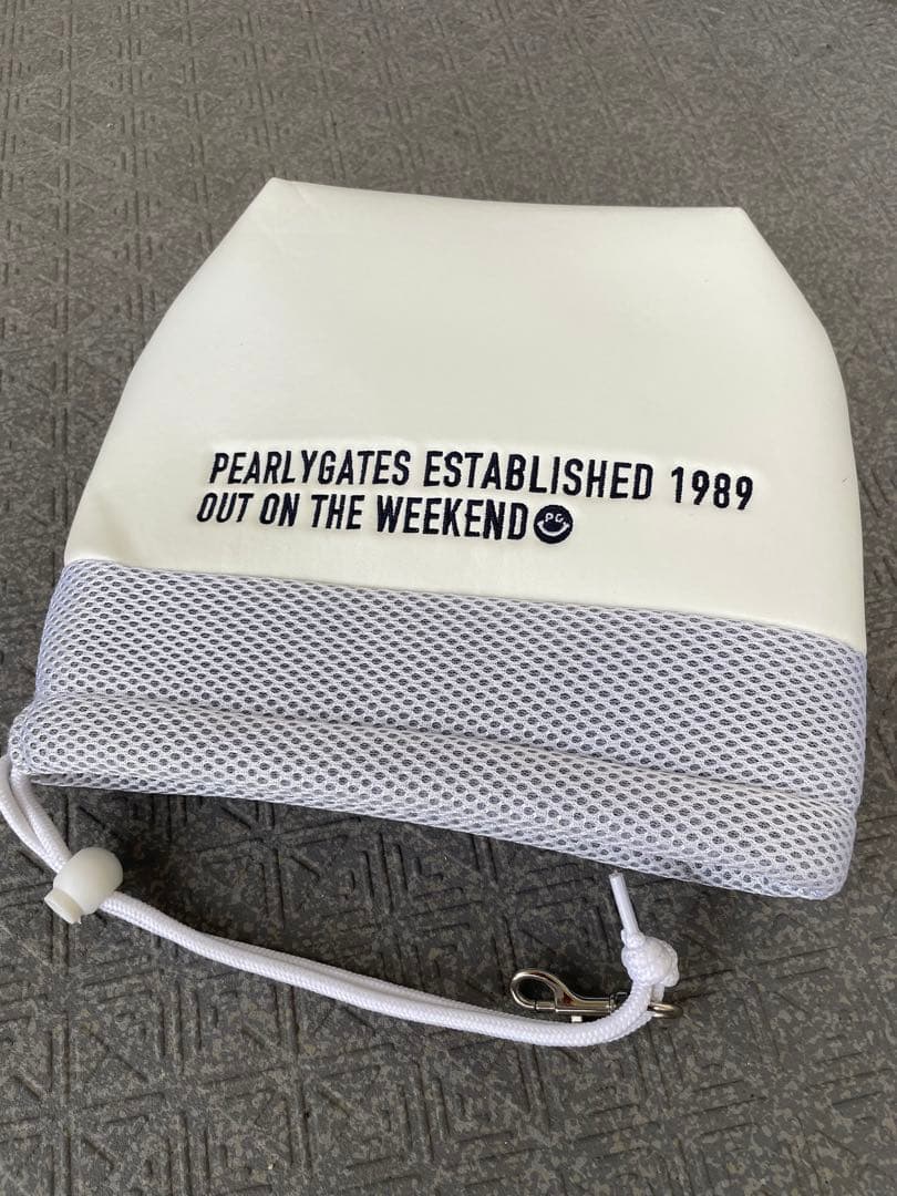 美品●パーリーゲイツ●PEARLY GATES キャディバッグ●アイアンカバー付