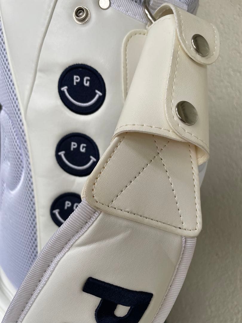 美品●パーリーゲイツ●PEARLY GATES キャディバッグ●アイアンカバー付