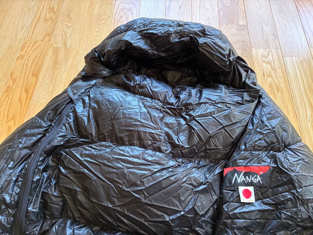 Nanga ナンガ LEVEL8-10UDD BAG レギュラー　ブラック　寝袋