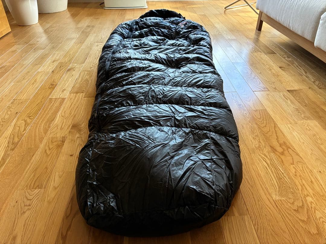 Nanga ナンガ LEVEL8-10UDD BAG レギュラー　ブラック　寝袋