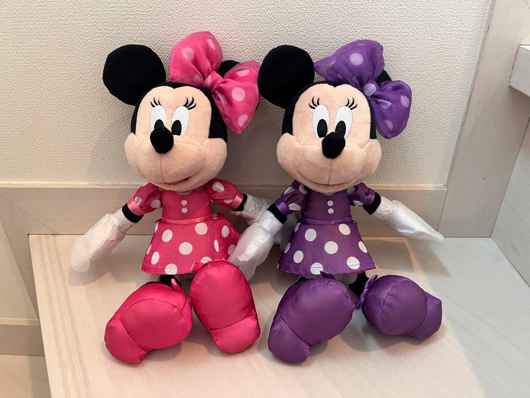 ミニー　ぬいぐるみチャーム　2体　ミニパル　ミニーの日　ファンダーランド