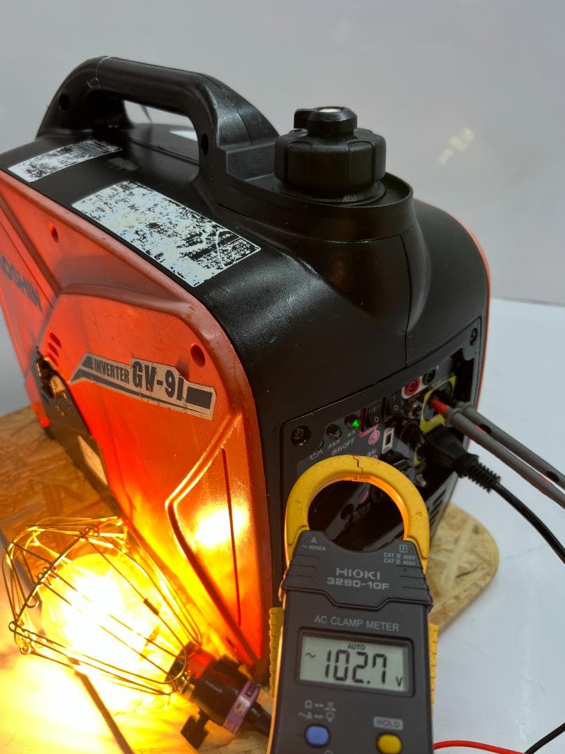 KOSHIN 工進 インバーター発電機 GV-9i ♪ 動作良好♪ 81K10