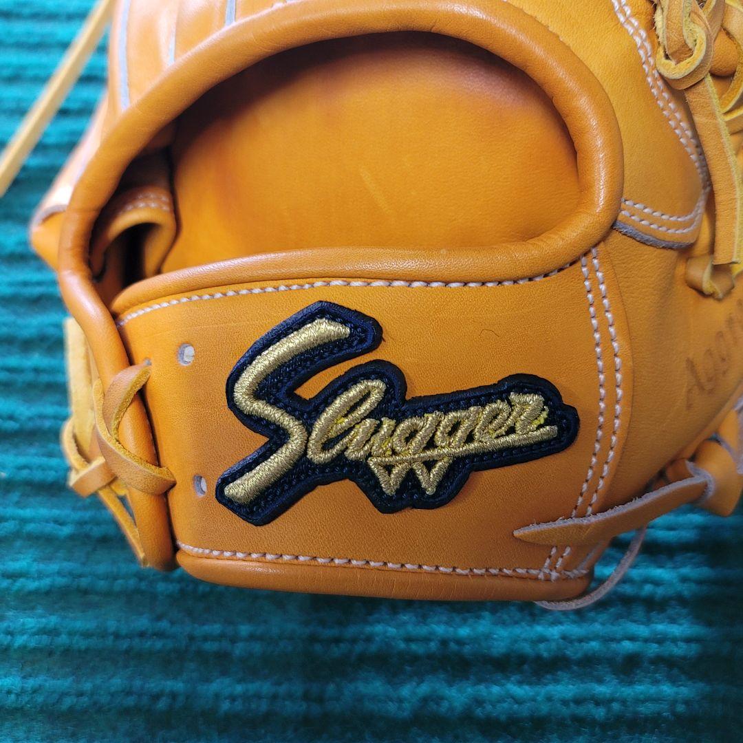 久保田スラッガー　硬式用　内野手　オレンジ×タン　新品　KSG-24PS　袋付