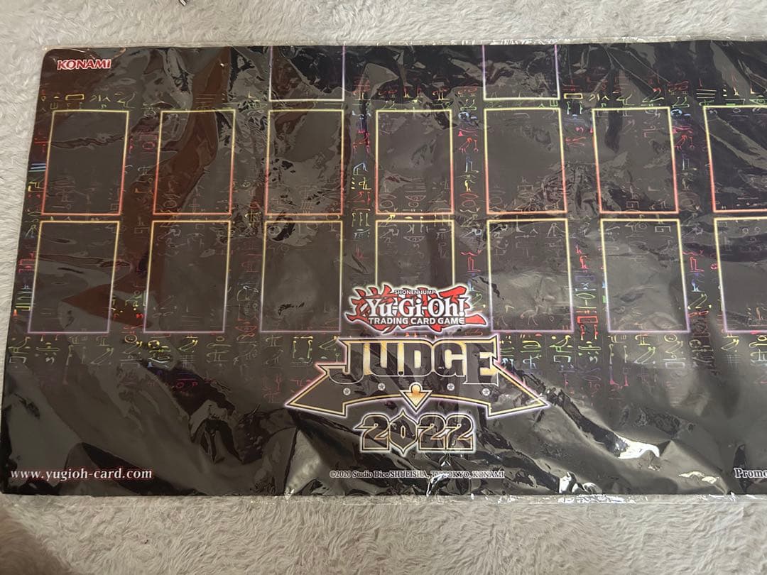 遊戯王　JUDGE 2022 ヒエログリフ　プレイマット　ジャッジ限定