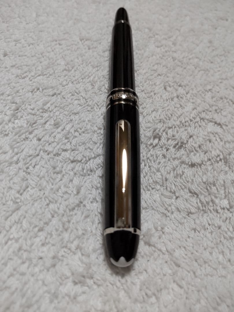 モンブラン114『モーツァルト』黒軸×銀の万年筆