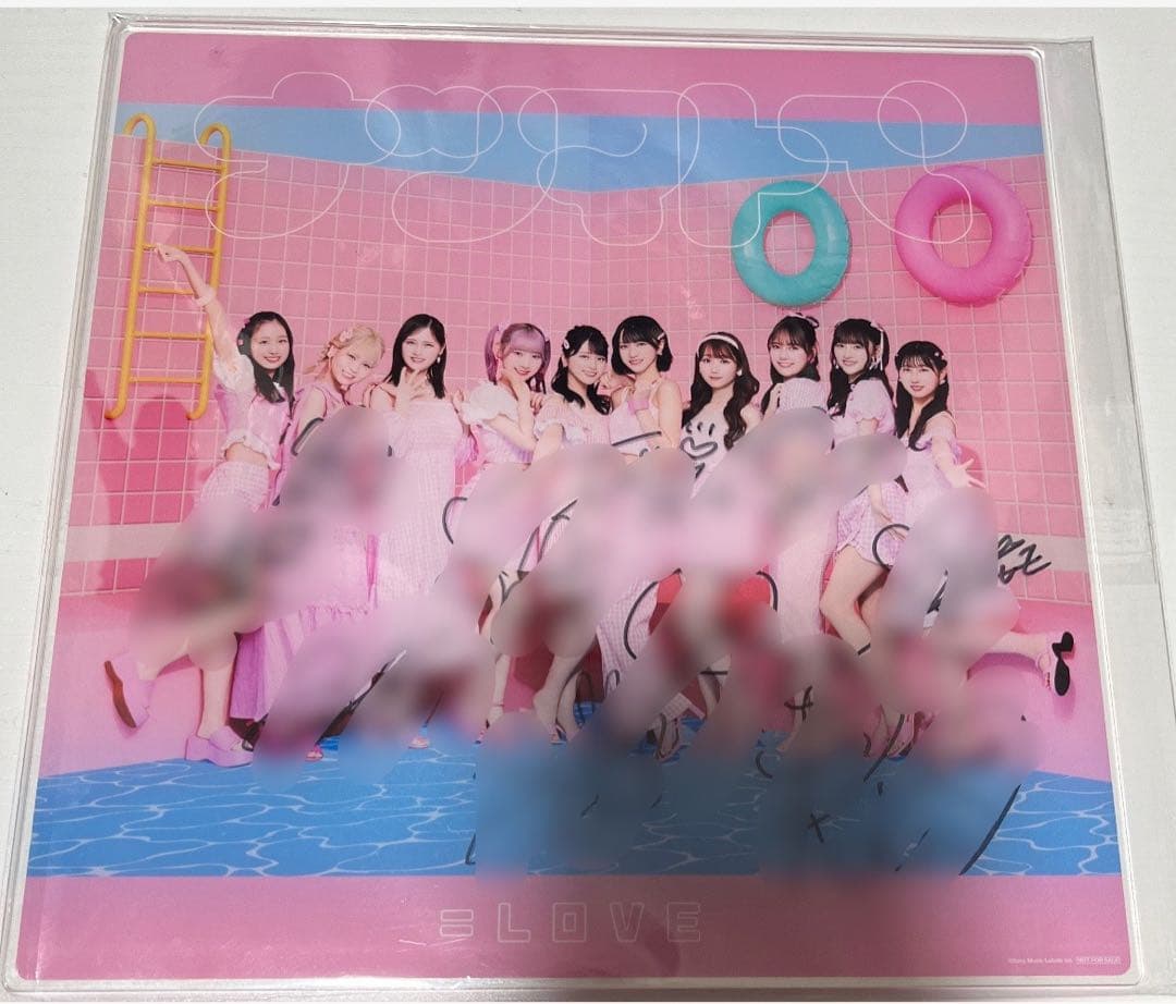 イコラブ 直筆サイン入り ナツマトペ ジャケット写真 パネル