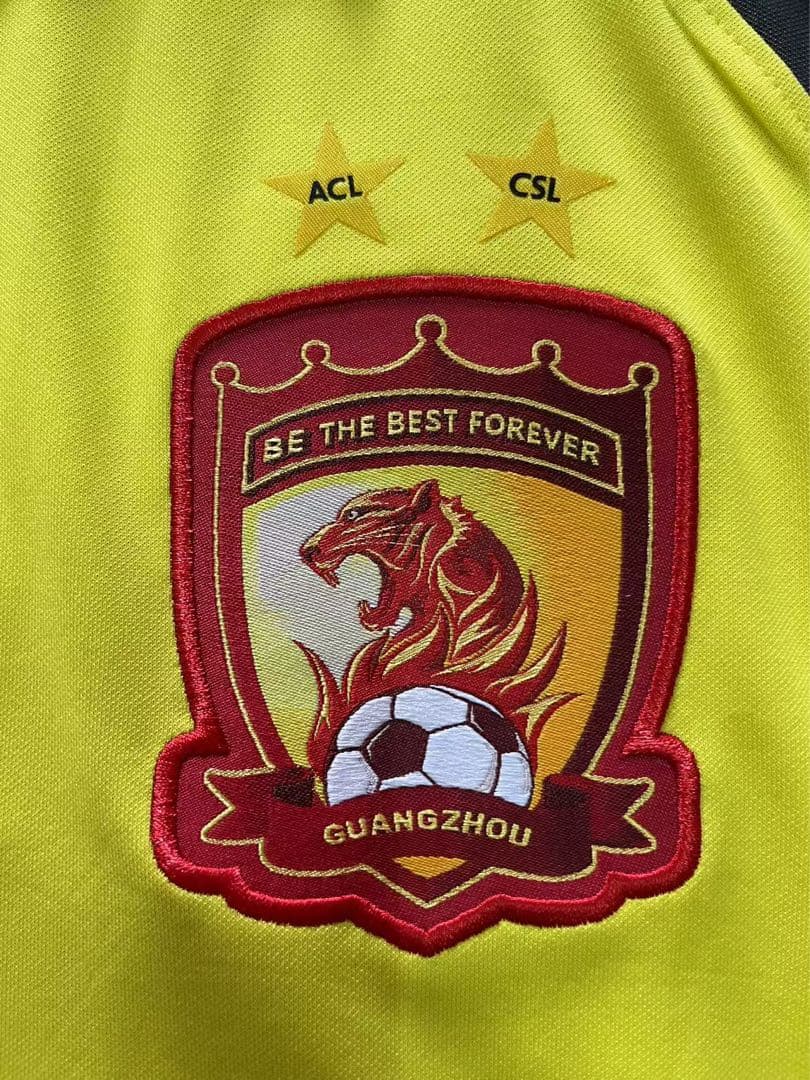 【サイン入り★マッチウォーン】2020広州恒大CSLAway#10 鄭智選手