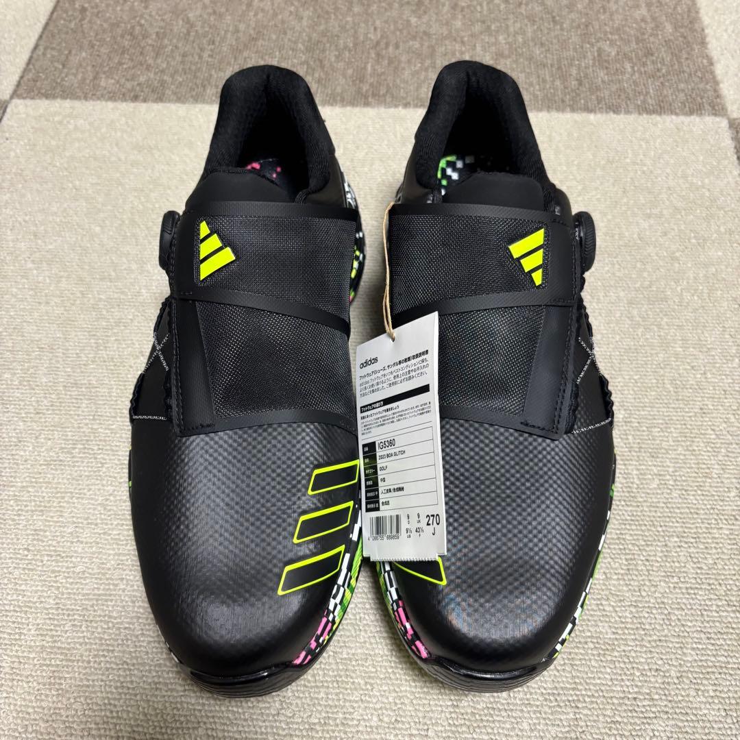 新品　adidas ZG23 BOA GLITCH IG5360BK 27cm