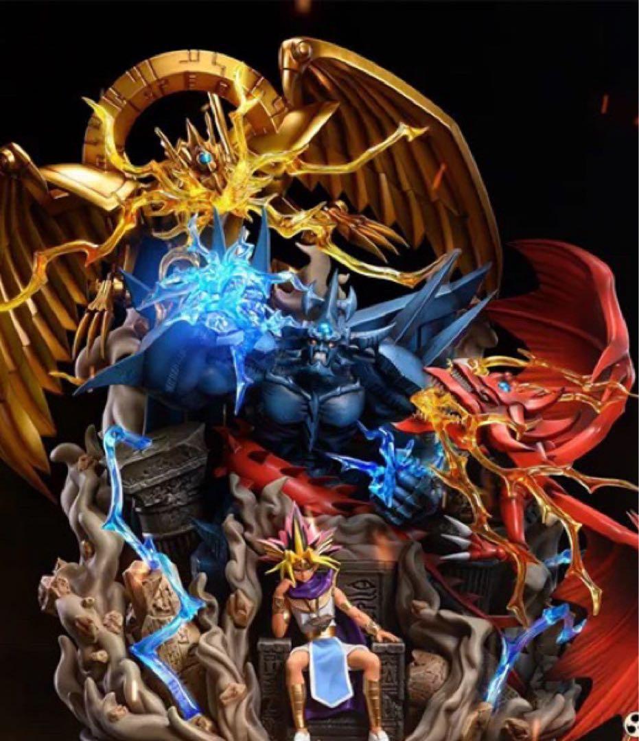 【新品】遊戯王 遊戯 三幻神 オシリス オベリスク ラー フィギュア