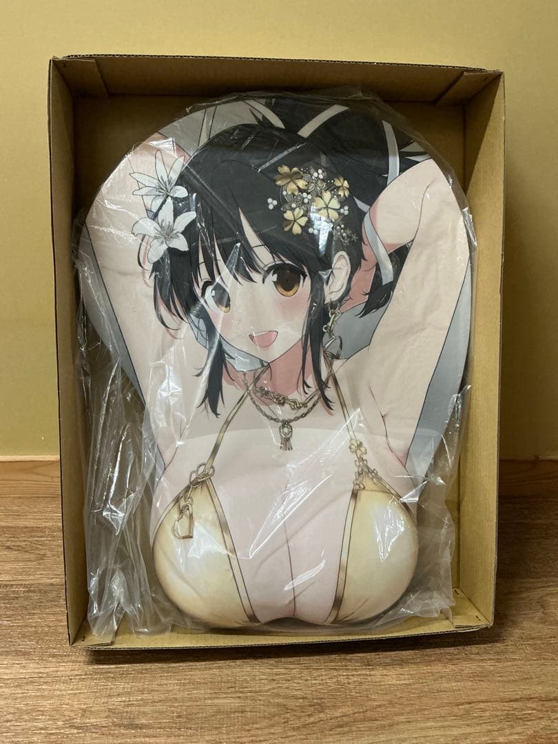 閃乱カグラ 飛鳥 等身大おっぱいマウスパッド 10周年記念ver.