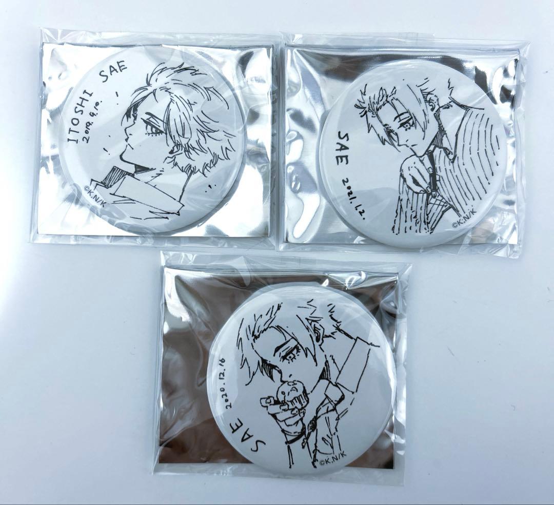 ブルーロック プリンセスカフェ あたり付き 缶バッジ 糸師冴