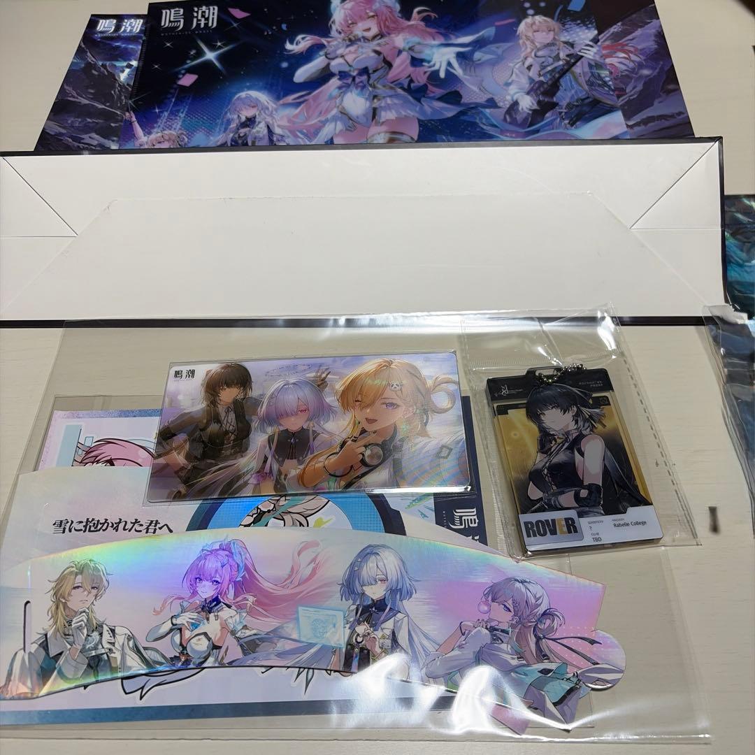 鳴潮　WUWA TOGETHER コップカバー　ステッカー　IDカード　紙袋など