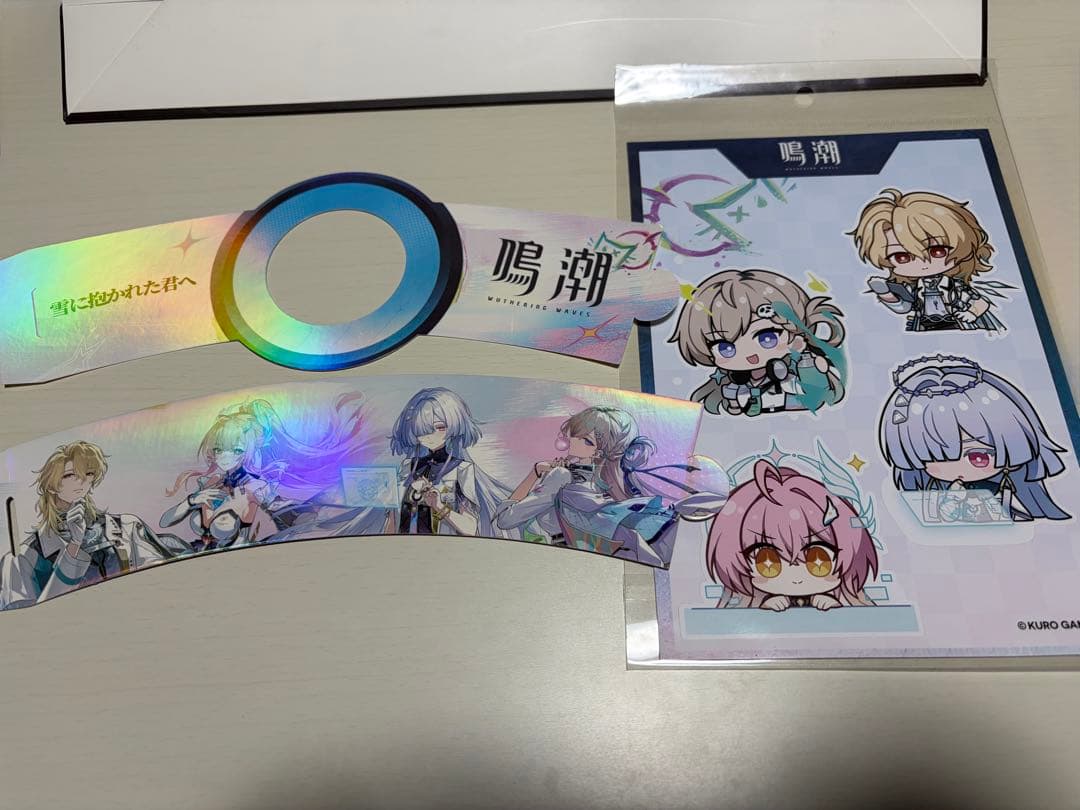 鳴潮　WUWA TOGETHER コップカバー　ステッカー　IDカード　紙袋など