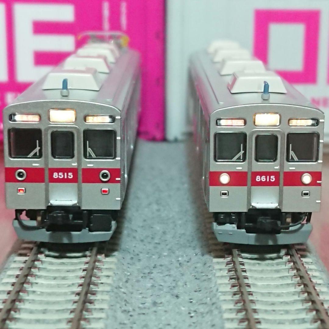 Nゲージ グリーンマックス 東急8500系 行き先点灯・黄色テープ付き