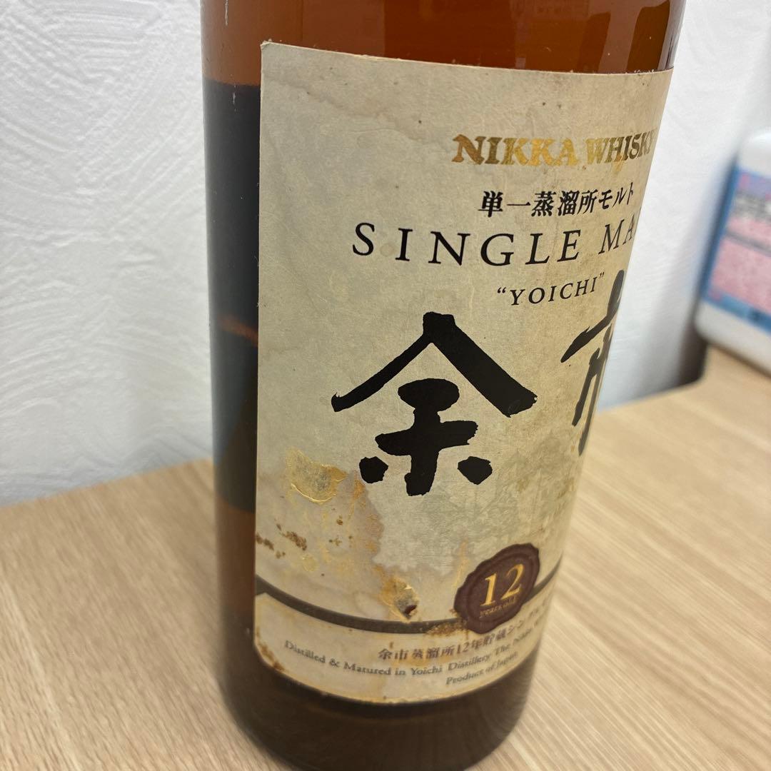 NIKKA シングルモルト 余市 12年 700ml
