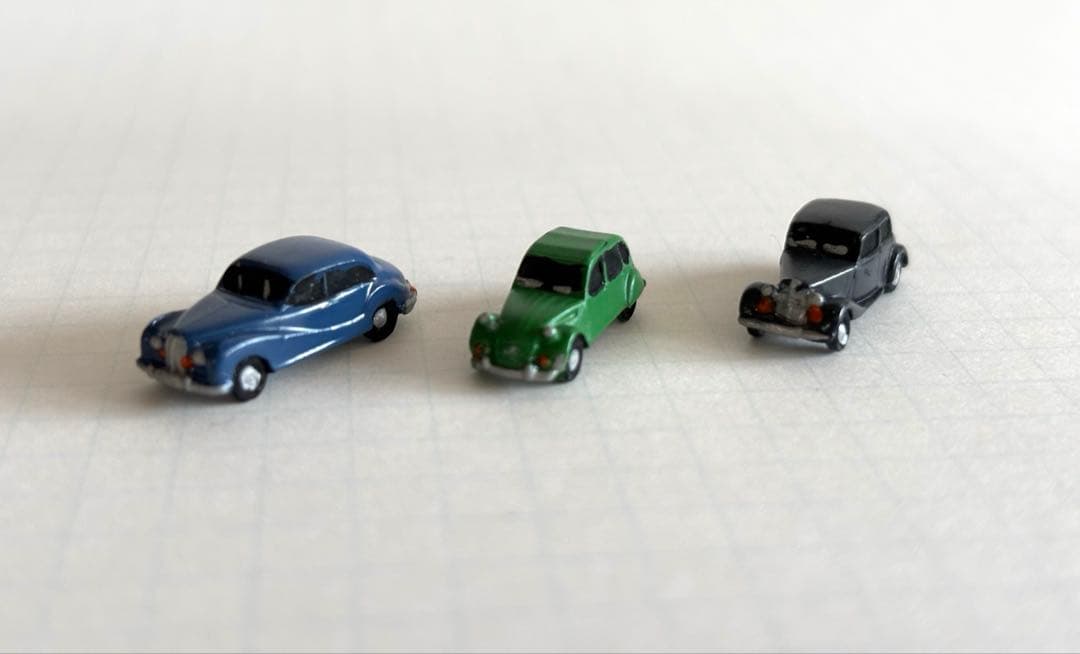 メルクリン mini-club ミニカー 3台セット　ベンツ、シトロエン、