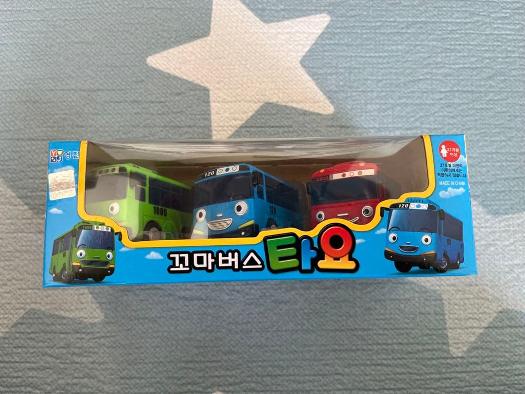 ちびっこバス タヨ ミニカーキャリー ハート　エアー ポコ 韓国