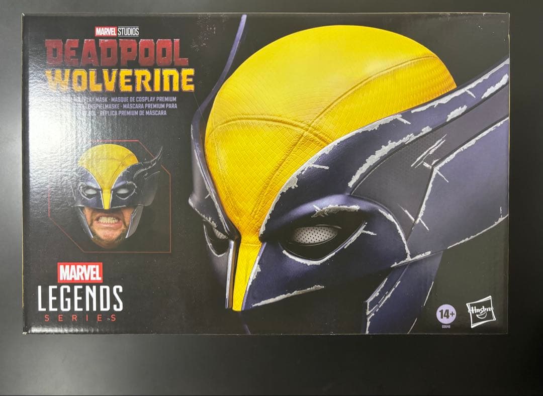 ハズブロ ウルヴァリン ヘルメット ブラックシリーズ マーベル　a