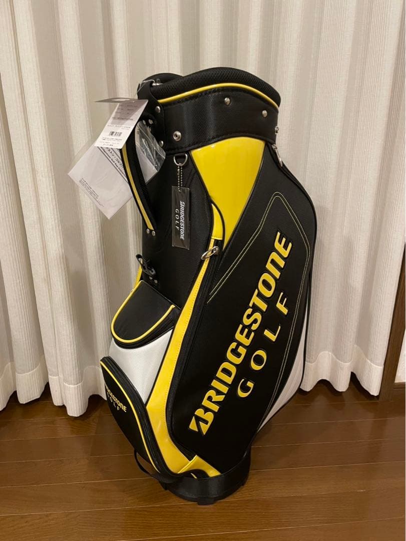 BRIDGESTONE GOLF キャディバッグ 黒/黄　新品未使用