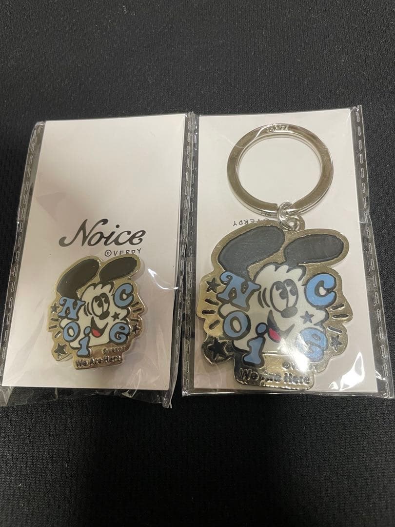 noice verdy ピンバッジ　キーホルダー　ノイス　vick