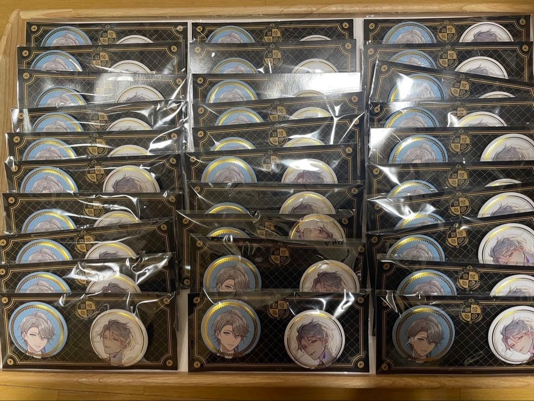 ROF-MAO 甲斐田晴 トランプモチーフ 缶バッジ　2種合計60個セット