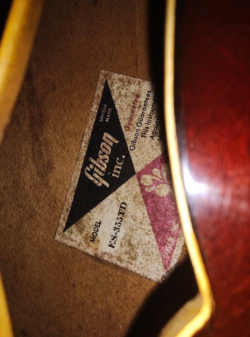 Gibson ES-355TD セミホロウボディ ギター