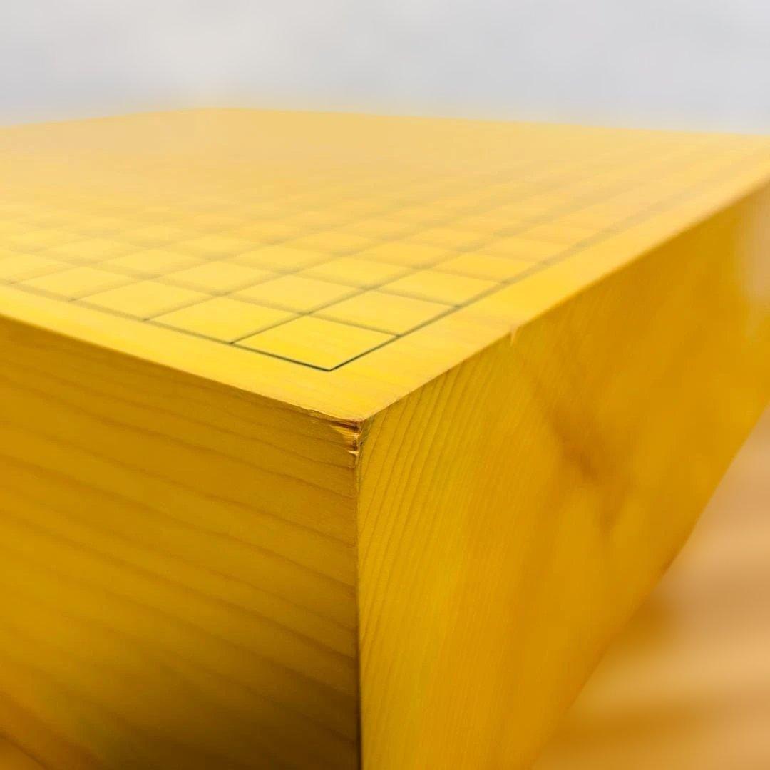 【本榧】脚付碁盤 4.6寸 板目 木表 囲碁 ヘソ有り 19路盤 13kg