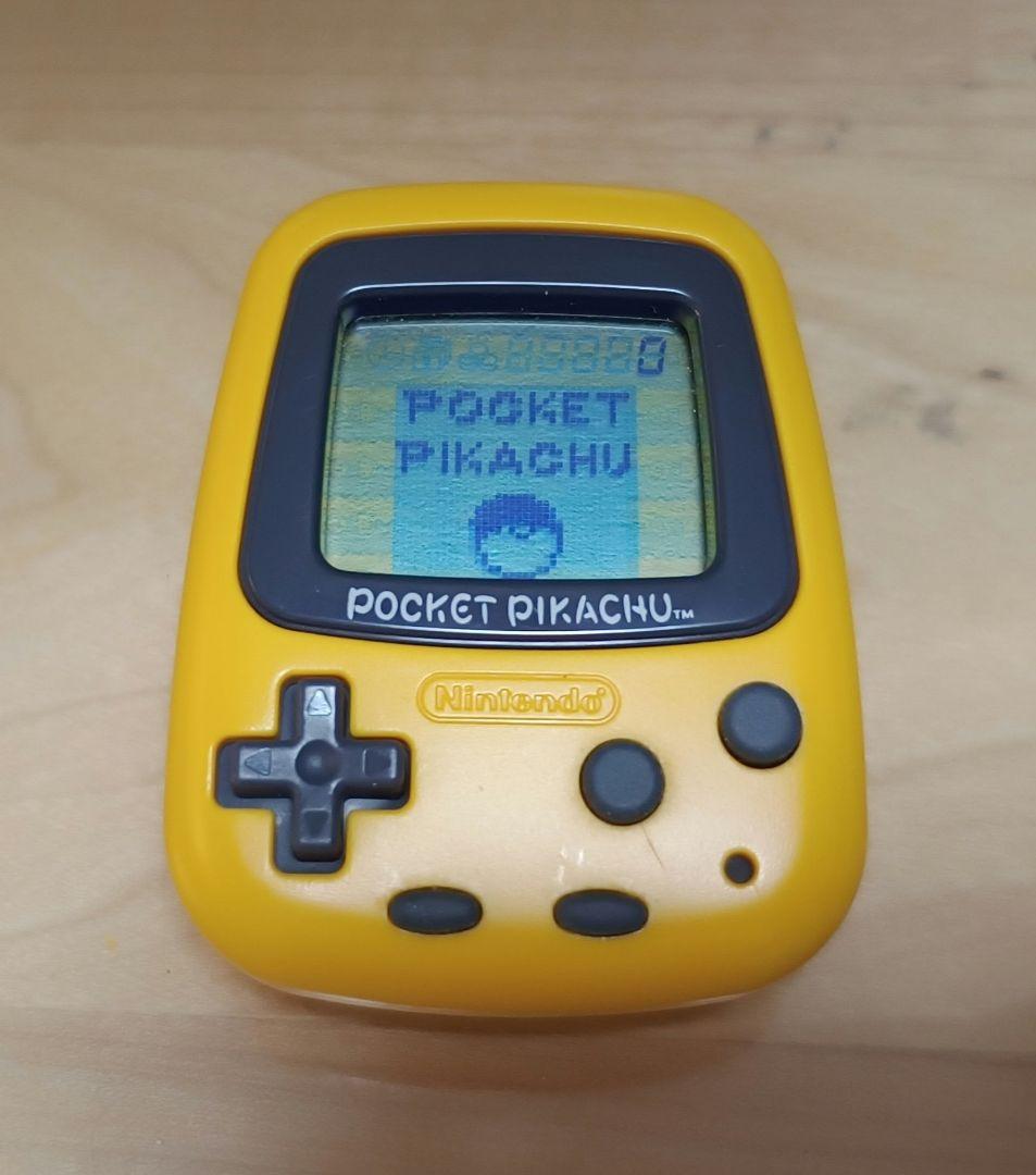 【動作確認済/新品電池】Nintendo ポケットピカチュウ 箱・説明書付き