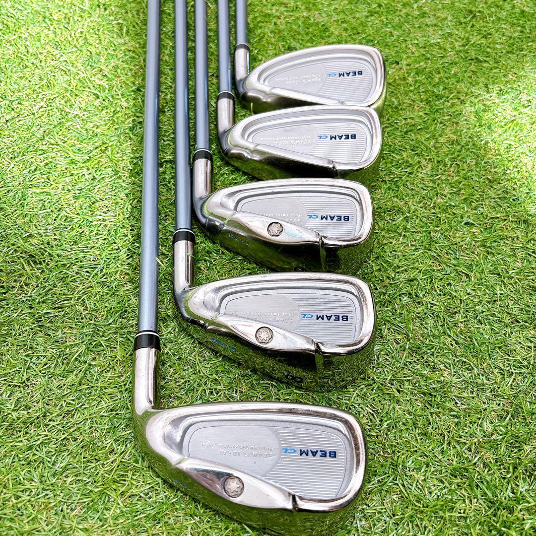 ブリジストン　レディースアイアンセット　右利き　FLEX L 5本　ゴルフクラブ