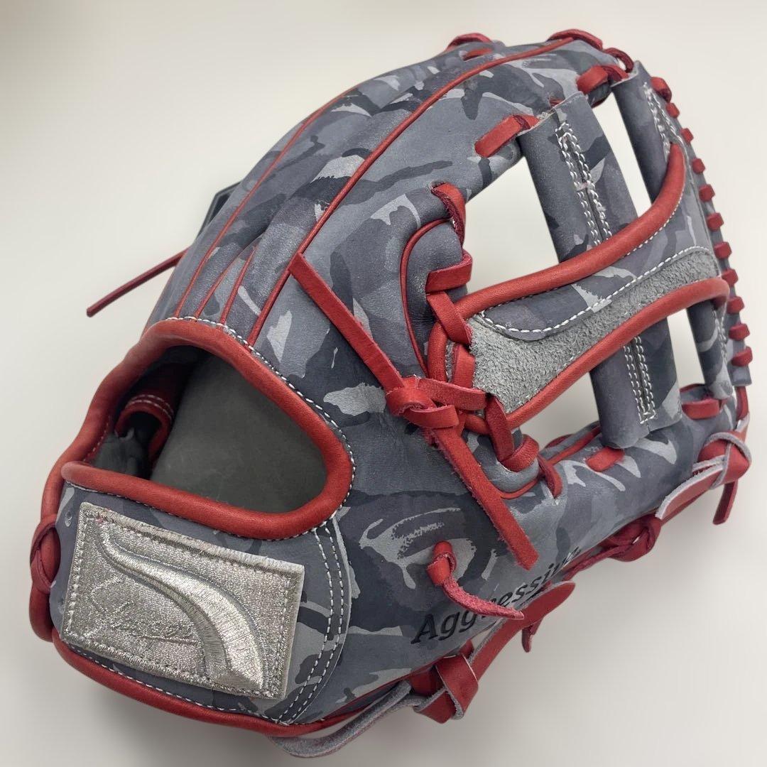 クリスマスセ－ル レア 限定品 久保田スラッガー 軟式グラブ 銀キラキララベル