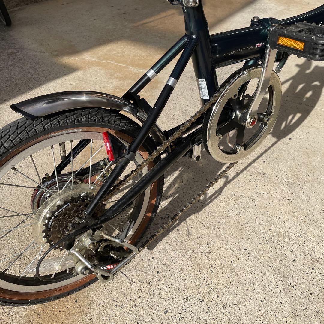 【修理完了】ROVER ローバー　折りたたみ自転車　FDB166 グリーン