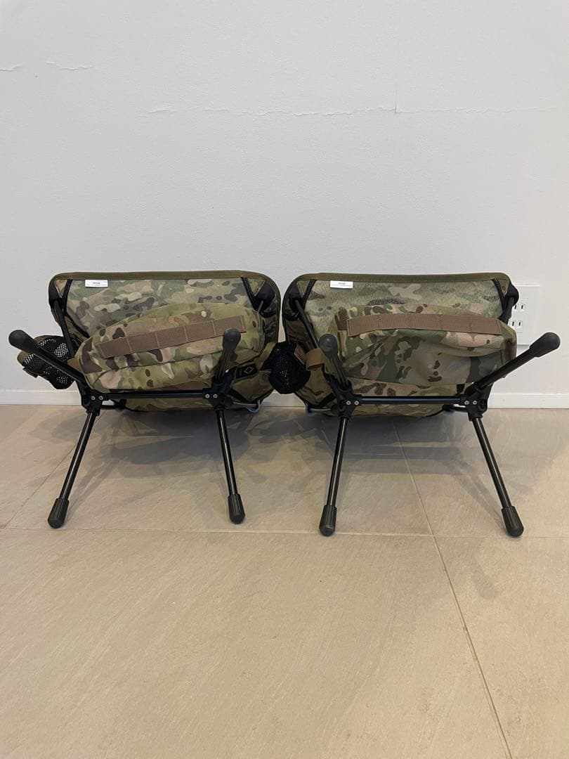 ヘリノックス　タクティカルチェア　ミニ　マルチカモ　2脚セット